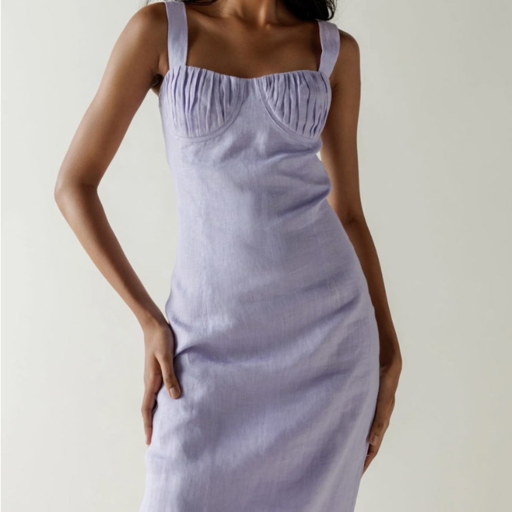 Brand NWT Bhoomi Loulou dress in lilac